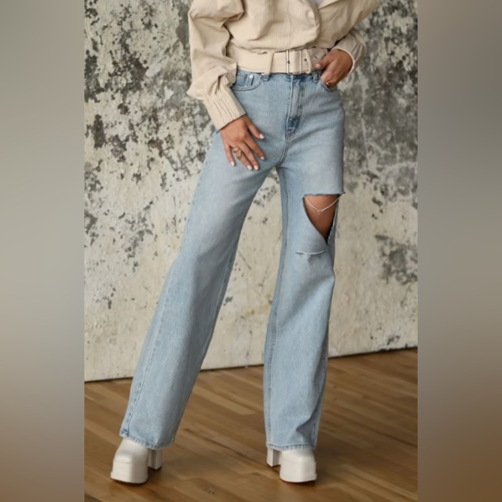 BROOKLYN SLASH BOYFRIEND JEANS - Picture 3 of 6